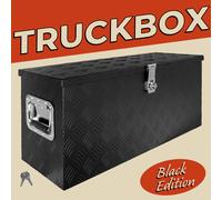 Deichselbox Werkzeugkasten Truckbox Alu Box Transportbox D080 Schwarz trucky