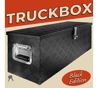 Deichselbox Werkzeugkasten Truckbox Alu Box Transportbox D100 Schwarz trucky