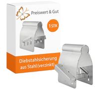 Diebstahlsicherung 2,5 kg Anhängersicherung Stahl Kastenschloss Kastensicherung
