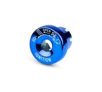 Dekokappe Zündschloss STR8 MBK / Yamaha Roller blau