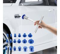 Dellen Reparaturset,Ausbeulwerkzeugset,Dellen Reparatur Ausbeulwerkzeug,Lackfreies Dellen Reparatur,Dent Puller Kit,Auto Paintless Dent Removal Kit,Dent Puller Slide Hammer für Fahrzeug Entfernen