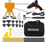Dellen Reparaturset Auto 34PCS Ausbeulwerkzeug goldener Abzieher Handwerkzeug