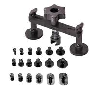 Dellen Reparaturset Auto Werkzeug 18er Set Ausbeulwerkzeug Karosserie Beulenzieher PET Auto Dellen Rausziehen Bar Puller Mit Brückenabzieher Dellenzieher Lackfreies Beulen Reparatur Autowerkzeug Set