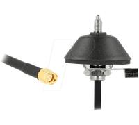 DELOCK 12589 - Antennenfuß mit Anschlusskabel RG-58 C/U 3 m schwarz DELOCK