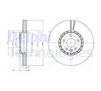 DELPHI Bremsscheibe vorne rechts links belüftet 328mm für VOLVO ASIA BG9085