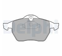 DELPHI BREMSBELÄGE SATZ VORDERACHSE passend für OPEL CALIBRA VECTRA SAAB 9-5 900
