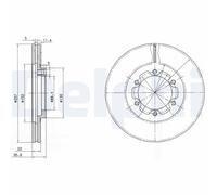 Bremsscheibe BG2524