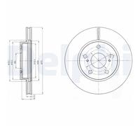 DELPHI Bremsscheibe bg4232 275mm 22mm für TOYOTA (GAC) (FAW)