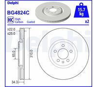 Bremsscheibe BG4824C