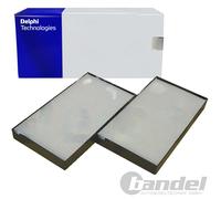 DELPHI INNENRAUMFILTER POLLENFILTER POLLENFILTER passend für BMW 5 6 |