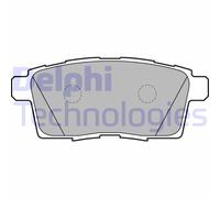 Bremsbelagsatz DELPHI LP2052, Hinten