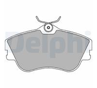 Bremsbelagsatz DELPHI LP918, Vorne