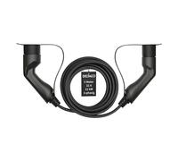 DELTACO Typ 2 EV-Ladekabel für E-Autos und Hybrid Fahrzeuge, Elektroauto Charger Mennekes Kabel, Kompatibel mit ID.3, ID.4, Zoe, E-Tron, Model S/3/X/Y, Leaf, 3-phasig, 32A | 22kW, 5 Meter