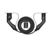 Deltaco Typ 2 EV-Ladekabel für E-Autos und Hybrid Fahrzeuge, Elektroauto Charger Mennekes Kabel, Kompatibel mit ID.3, ID.4, Zoe, E-Tron, Model S/3/X/Y, Leaf, 3-phasig, 16A | 11kW, 7 Meter