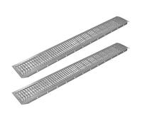 Stahl Rampe 300 kg (1 Paar) 193x23cm Auffahrrampe Auffahrschiene Verladerampe