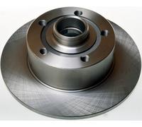 DENCKERMANN 2x Bremsscheibe Ø245mm hinten Voll für Audi A4 1.6 1.8 B130057