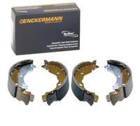 DENCKERMANN Bremsbackensatz B120218 Hinterachse | B120218 Kompatibel mit Micra IV (K13K, K13KK)