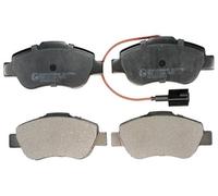 DENCKERMANN Bremsbeläge Bremsklötze vorne für Fiat 500 C 312_ 1.2 1.3 D B110961