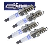 Denso 4x Zündkerze Platinum PK20PR-P8 [Hersteller-Nr. PK20PR-P8] für Skoda, Alfa Romeo, VW, Rover, Opel, Nissan, Ford, Seat, Mg, Bentley, Volvo, Audi,