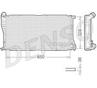 Denso DRM05002 Kühler Motorkühlung für BMW 7 5 E38 E39
