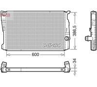 DENSO DRM05122 Kühler, Motorkühlung