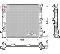 DENSO Kühler BMW X3 (G01, F97) 20 i 1.6 (17-) DRM05124