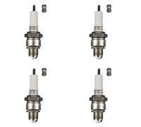 DENSO Zündkerze W27FS-U 4er Set (für: Kawasaki KH 250 KH250B 76-80 )