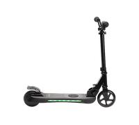 DENVER SCK-5500 Kinder Tretroller mit Elektromotor, E-Scooter (5 Zoll, Schwarz)