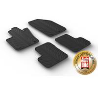 Design Passform Gummimatten Gummi Fußmatten passend für Fiat 500X ab 1.2015>