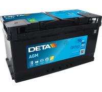 DETA DK960 Start-Stop AGM 12V 96Ah 850A Autobatterie