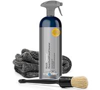 detailmate Felgenreinigung Set: Koch Chemie Reactive Wheel Cleaner Auto Felgenreiniger 750ml + Nuke Guys Gamma Dryer Mikrofaser Trockentuch 1400GSM 40x40cm + ValetPRO Large Sash Brush Reinigungspinsel