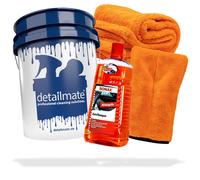 detailmate Set SONAX Autoshampoo 2 L + Präzisionshandschuh + Mikrofaser 800 GSM