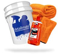 detailmate Set SONAX Autoshampoo 2 L + Wascheimer 5 GAL + Trockentuch 800 GSM