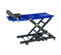 DeTec. Motorradhebebühne Rollerhebebühne max. 360 kg Traglast Scherenbühne max. 780 mm Hubhöhe
