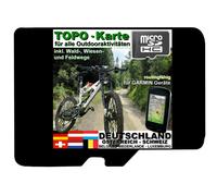 Deutschland TOPO Karte microSD Garmin NAVIGATION Mountainbike BASECAMP D A CH SD