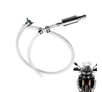 dewdat Bremsentlüfter Für Motorräder,Motorrad Bremsentlüftungsschlauch | Einfacher Kupplungsanschluss Abgasschlauch Für Motorräder Und Autos