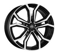 Alufelge DEZENT TV Einteilig DARK - Schwarz Frontpoliert 7.50 x 18 ET 51.00 5x114.30