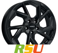Dezent AP black 6.5x17" ET50 LK5 100 ML 54.1 Alufelgen 17 Zoll