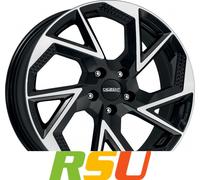 Dezent AP dark Black Polished Alufelge 18 Zoll ET46 5x108 ML63,4