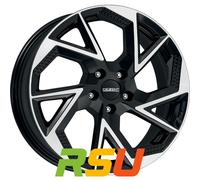 Dezent AP dark Black Polished Alufelge 17 Zoll ET37 4x100 ML60,1