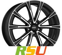 Dezent AR black/polished 7.5x18" ET46 LK5 112 ML 57.1 Alufelgen 18 Zoll