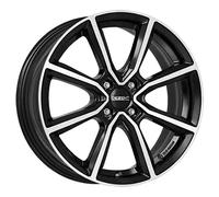 Dezent TN Black Polished Alufelge 18 Zoll ET38 4x100 ML60,1