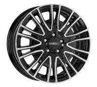 Dezent KE Black Polished Alufelge 16 Zoll ET65 5x130 ML78,1