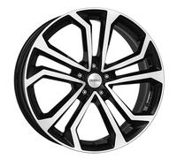 Alufelge DEZENT TA Einteilig DARK - Schwarz Frontpoliert 8.00 x 18 ET 45.00 5x114.30