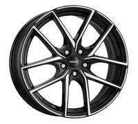 Dezent TO Black Polished Alufelge 18 Zoll ET45 5x114,3 ML67,1