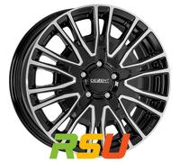 Dezent KE Black Polished Alufelge 16 Zoll ET65 5x130 ML78,1