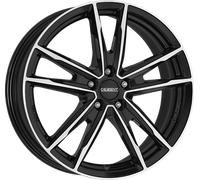 Dezent KF black/polished 7.5x18 ET45 - LK5/114.3 ML66.1 Felge Alu