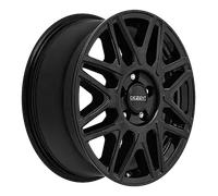 4x ALCAR DEZENT KH BLACK Alu-Felgen für Fiat Ducato, 16 Zoll, Light-Fahrwerk