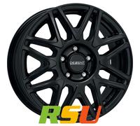 Dezent KH black 6x16" ET68 LK5 118 ML 71.1 Alufelgen 16 Zoll