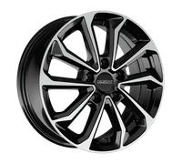 ALUFELGE DEZENT KS DARK FUR HYUNDAI I30 WAGON 7X17 5X114.3 GUNMETAL/POLISHE NDI